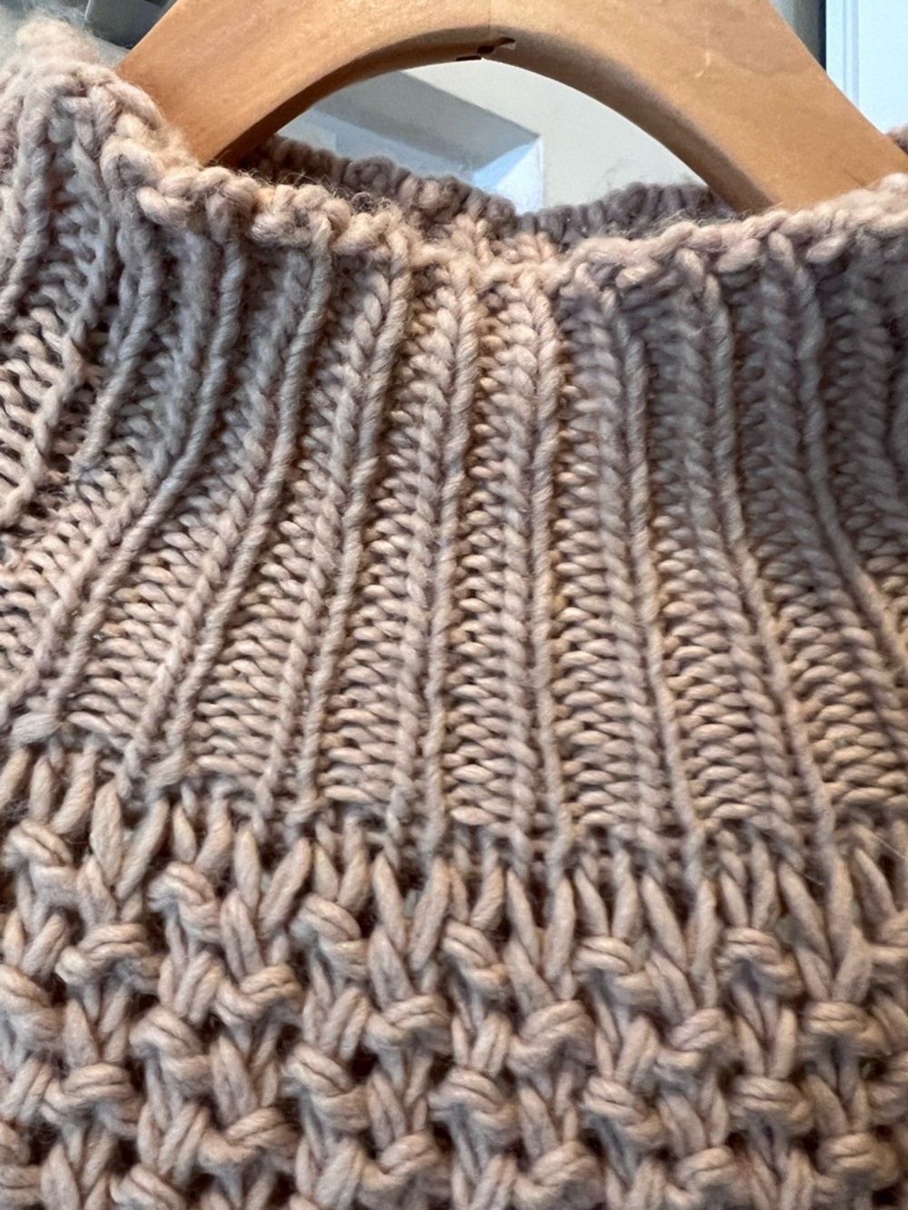 LEMONWOOD chunky knit sweater alpaca wool oversized Italy cozy - Picture 7 of 8